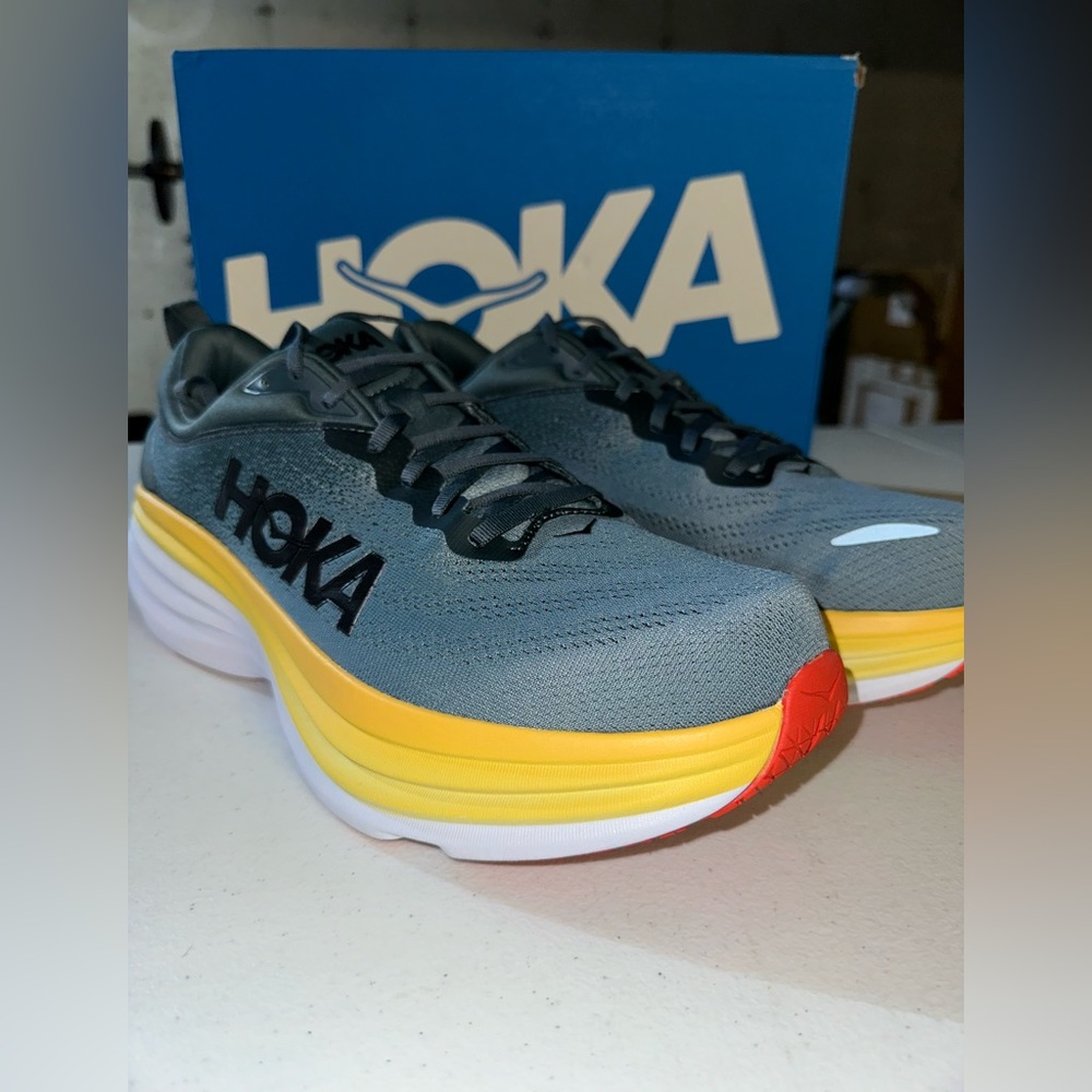 HOKA Men’s Bondi 8 Running Shoes Size 14
